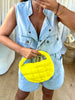 PETIT SAC MATELASSÉ JAUNE