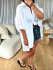 CHEMISE OVERSIZE BLANC