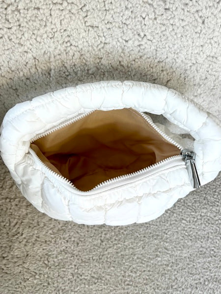 PETIT SAC MATELASSÉ BLANC