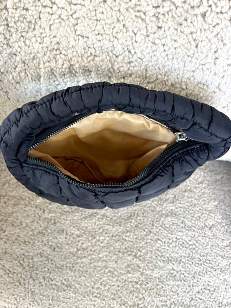 PETIT SAC MATELASSÉ NOIR