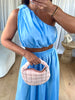 PETIT SAC MATELASSÉ ROSE PÂLE