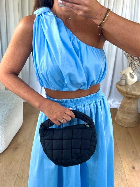 PETIT SAC MATELASSÉ NOIR