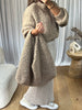 SAC BOUCLETTES HANSE CUIR TAUPE