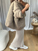 SAC BOUCLETTES HANSE CUIR TAUPE