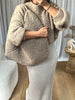 SAC BOUCLETTES HANSE CUIR TAUPE