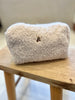 POCHETTE BOUCLÉ ÉCRU