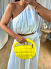 PETIT SAC MATELASSÉ JAUNE