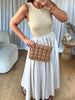 POCHETTE MATELASSÉE CAMEL
