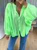 CHEMISE FLUO VERT