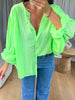 CHEMISE FLUO VERT