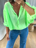CHEMISE FLUO VERT