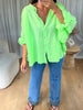 CHEMISE FLUO VERT
