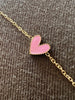 BRACELET COEUR ROSE