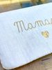 POCHETTE MAMAN GAZE DE COTON