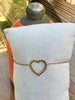 BRACELET FIN COEUR