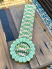 CEINTURE TOURNESOL VERT