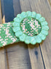 CEINTURE TOURNESOL VERT