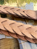 CEINTURE TRESSE MARRON