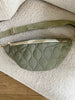 SAC BANANE MATELASSÉ KAKI