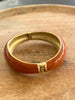 BRACELET JONC UNI MARRON