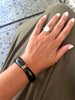 BRACELET JONC UNI NOIR