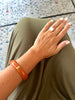 BRACELET JONC UNI MARRON