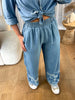 PANTALON BRODERIES