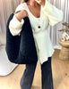 SAC BOUCLETTES HANSE CUIR NOIR
