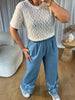 PANTALON BRODERIES