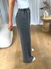 PANTALON AMPLE GRIS DÉLAVÉ