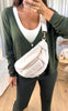 SAC BANANE BOUCLÉ ÉCRU