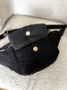 SAC BANANE BOUCLÉ NOIR