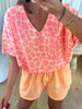 T-SHIRT LÉO COL V