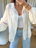 CHEMISE VOILE COEUR ROSE