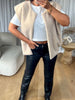 GILET FEUTRINE BEIGE