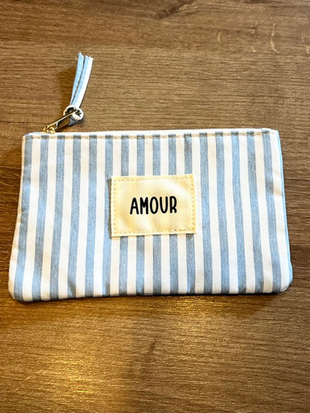POCHETTE RAYÉES "AMOUR"