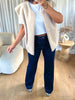 GILET FEUTRINE BEIGE