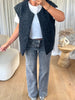 GILET FEUTRINE GRIS