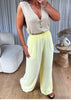 GILET/TOP LUREX DORÉ