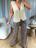 GILET/TOP LUREX DORÉ