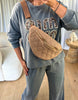 SAC BANANE MATELASSÉ CAMEL