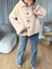 TRENCH COURT VICHY BEIGE
