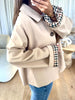 TRENCH COURT VICHY BEIGE