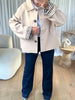 TRENCH COURT VICHY BEIGE