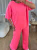 ENSEMBLE FLUO ROSE