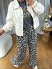 PANTALON AMPLE LÉOPARD BEIGE