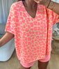 T-SHIRT LÉO COL V