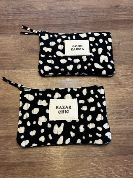 Copie de POCHETTE " GOOD KARMA " NOIR