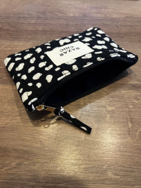 POCHETTE " BAZAR CHIC " NOIR