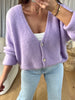 GILET OVERSIZE MOHAIR PARME